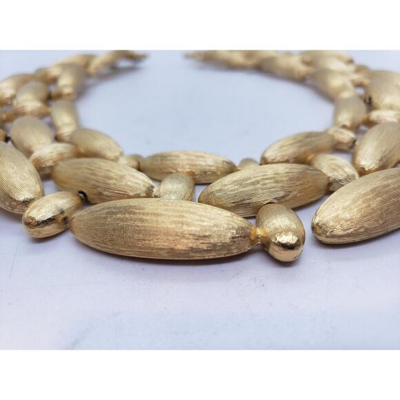 Vintage Givenchy Choker 1980s Chunky Textured RARE HTF Necklace - Picture 7 of 12